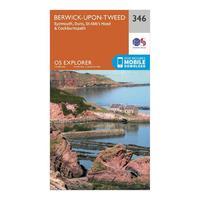 Explorer 346 Berwick-upon-Tweed Map With Digital Version