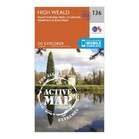 Explorer Active 136 High Weald & Royal Tunbridge Wells Map With Digital Version