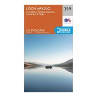 Explorer 399 Loch Arkaig Map With Digital Version