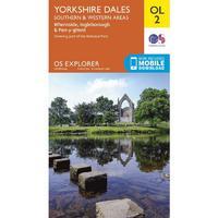 Explorer OL 2 Yorkshire Dales - Southern & Western Areas Map