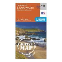 Explorer Active 446 Durness & Cape Wrath Map With Digital Version
