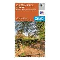 Explorer 181 Chiltern Hills North Map With Digital Version