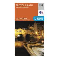 Explorer 155 Bristol & Bath Map With Digital Version