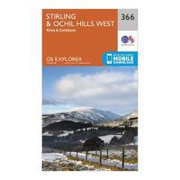 explorer 366 stirling ochil hills map with digital version