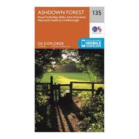 Explorer 135 Ashdown Forest Map With Digital Version