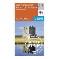 Explorer Active 312 Kirkcudbright & Castle Douglas Map With Digital Version