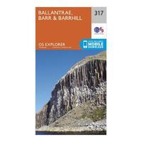 Explorer 317 Ballantrae, Barr & Barrhill Map With Digital Version