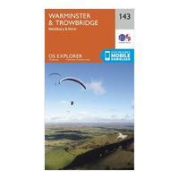 explorer 143 warminster trowbridge map with digital version