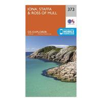 Explorer 373 Iona, Staffa & Ross of Mull Map With Digital Version