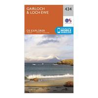 Explorer 434 Gairloch & Loch Ewe Map With Digital Version