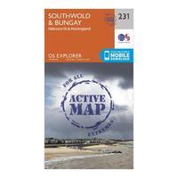 explorer active 231 southwold bungay map with digital version