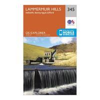 explorer 345 lammermuir hills map with digital version