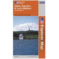 Explorer 359 Oban, Kerrera & Loch Melfort Map
