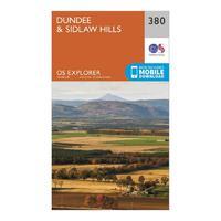 Explorer 380 Dundee & Sidlaw Hills Map With Digital Version