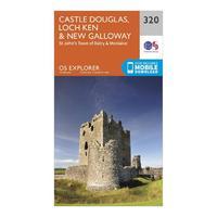 explorer 320 castle douglas loch ken new galloway map with digital ver ...