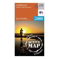 Explorer Active 275 Liverpool, St Helens, Widnes & Runcorn Map With Digital Version