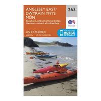 Explorer 263 Anglesey East Map With Digital Version