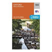 Explorer 180 Oxford, Witney & Woodstock Map With Digital Version