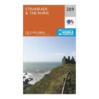 Explorer 309 Stranrear & The Rhins Map With Digital Version