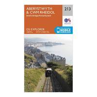 Explorer 213 Aberystwyth & Cwn R...