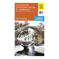 Explorer OL 60 Active D Lochindorb, Grantown-on-Sprey & Carrbridge Map