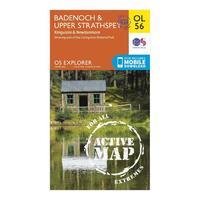 Explorer OL 56 Active D Badenoch & Upper Strathspey Map