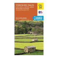 explorer ol 30 yorkshire dales northern central area map