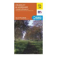 Explorer OL 34 Crawley & Horsham Map