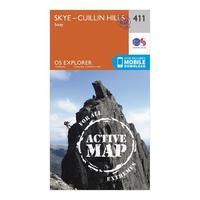 Explorer Active 411 Skye  Cuillin Hills Map With Digital Version
