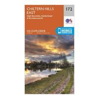 explorer 172 chiltern hills east map with digital version