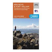 Explorer 392 Ben Nevis Map With Digital Version