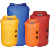 Exped Ultralite Fold Drybags 4 Pack Orange/Yellow/Red/Blue