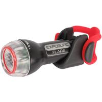 exposure flare rear light black