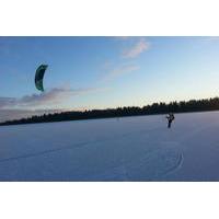 Experience Snow-kiting from Vasteras