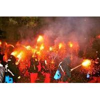 experience catalonia correfoc fire running festival tour from barcelon ...