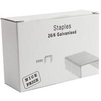 Extra Value 26/6 Staples - 5000 Pack