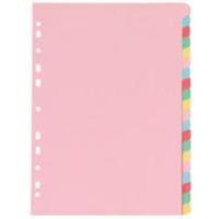 extra value 20 part a4 subject dividers