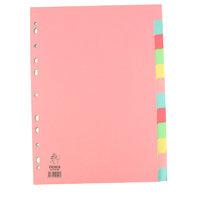 extra value 12 part a4 subject dividers