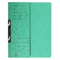 EXACOMPTA HOOK IN FILE FOLDER GREEN PK25