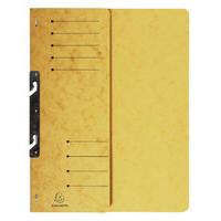 EXACOMPTA HOOK IN FILE FOLDER YELLOW P25