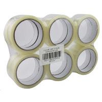 Extra Value 24mm Wide Clear Tape - 12 Pack