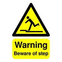 extra value ha21451s a5 warning sign beware of step