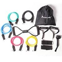 exercise bandsresistance bands fitness set exercise fitness gym rubber ...