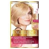 excellence creme 9 natural light blonde hair dye blonde