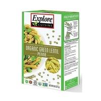 Explore Cuisine Organic Green Lentil Penne 250 g (1 x 250g)