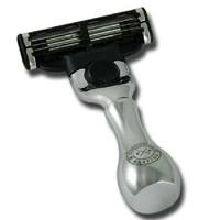 Executive Shaving Chrome Travel Mach 3 Razor