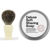 executive shaving wee jinky mixed badger shaving brush and 100g deluxe ...