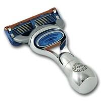 Executive Shaving Chrome Travel Fusion Razor