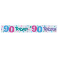 Expression Factory Holo Foil Banner - Age 90 Unisex