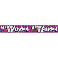 Expression Factory Holo Foil Banner - Happy Birthday Unisex